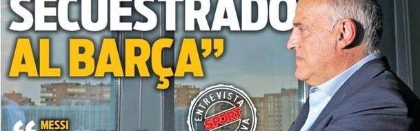 开云-西甲主席：皇马绑架巴萨，梅西离开不是钱的问题